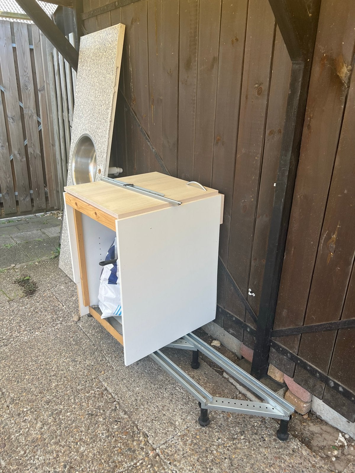 Keuken, Ophalen, Gebruikt, Wit, Overige typen