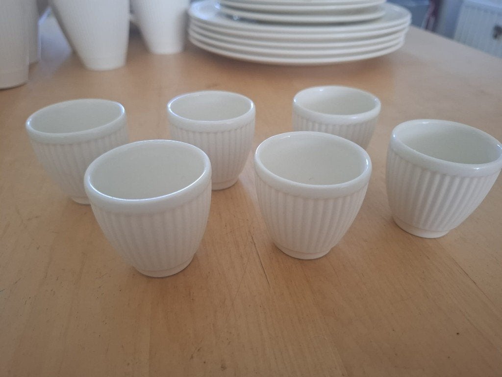 Wedgwood Windsor eierdoppen, Ophalen, Zo goed als nieuw, Aardewerk, Overige typen