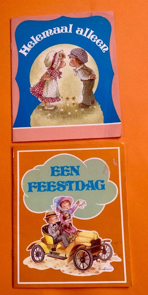 Constanza Mulder Boekjes - Helemaal Alleen & Een Feestdag, Boeken, Ophalen of Verzenden, Zo goed als nieuw, Jongen of Meisje, Non-fictie