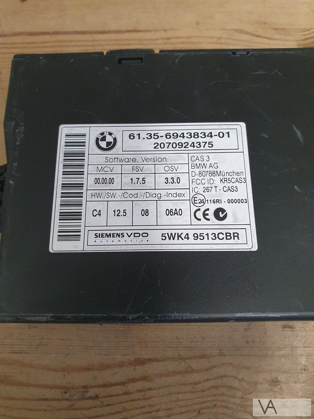 BMW 1 serie E87 en 3 E90 E91 comfort module CAS 6943834 €30, Gebruikt, -, -, Ophalen of Verzenden