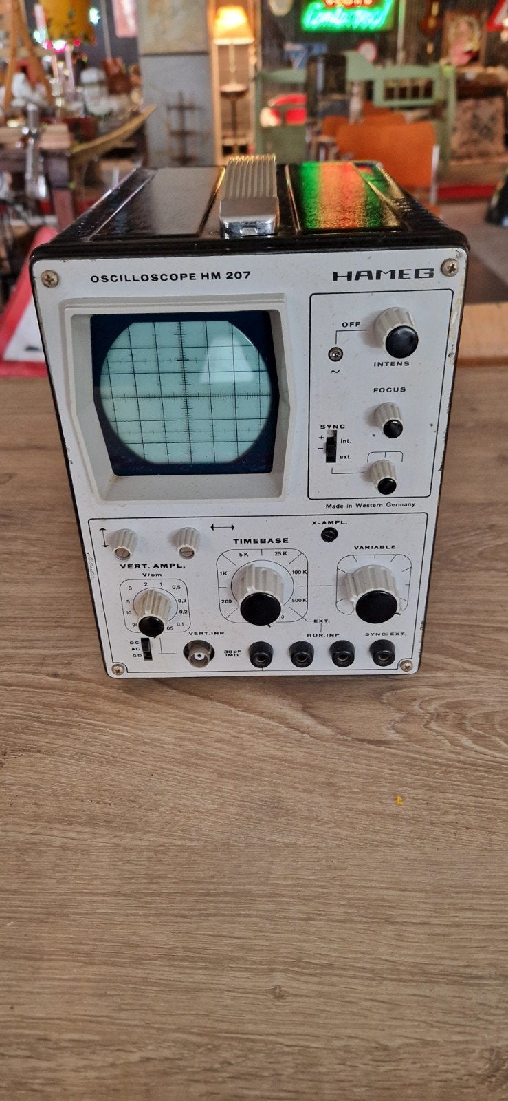 Oscilloscoop Hameg HM207, Doe-het-zelf en Verbouw, Meetapparatuur, Gebruikt, Onbekend, Ophalen of Verzenden, Onbekend