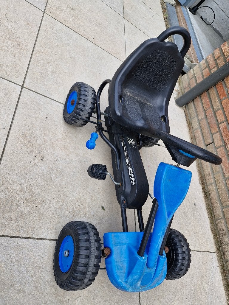 Blauwe skelter voor kinderen - Gebruikt, Kinderen en Baby's, Ophalen, Gebruikt, Overige merken