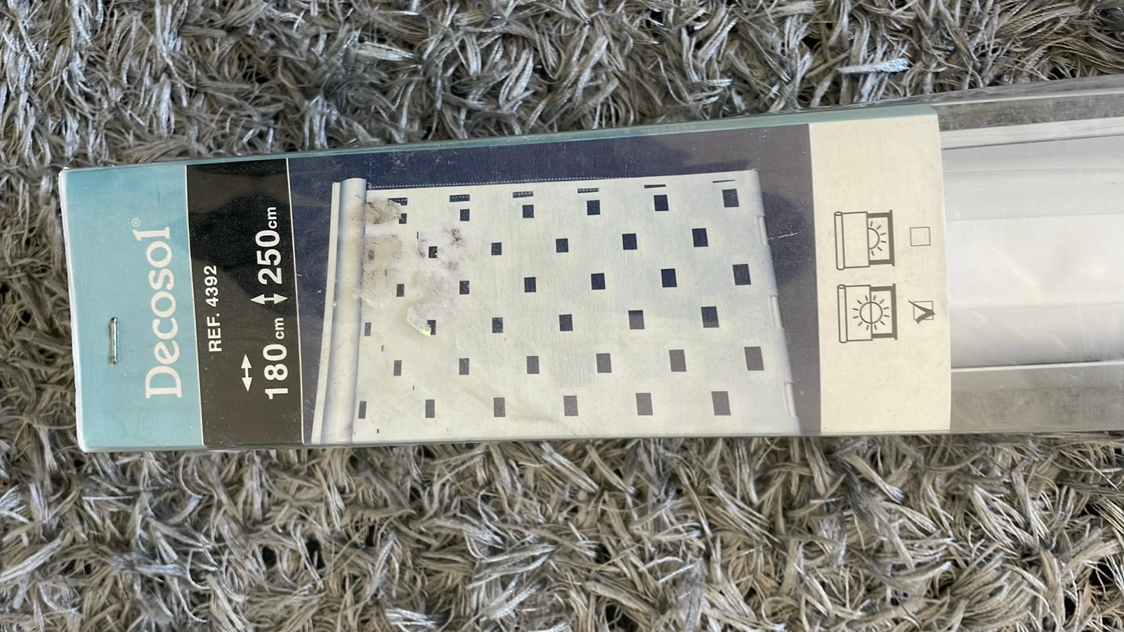 Decosol Duo Rolgordijn Wit 180x250 cm Nieuw in Verpakking, Huis en Inrichting, Overige merken, Duo rolgordijn, Wit, Nieuw