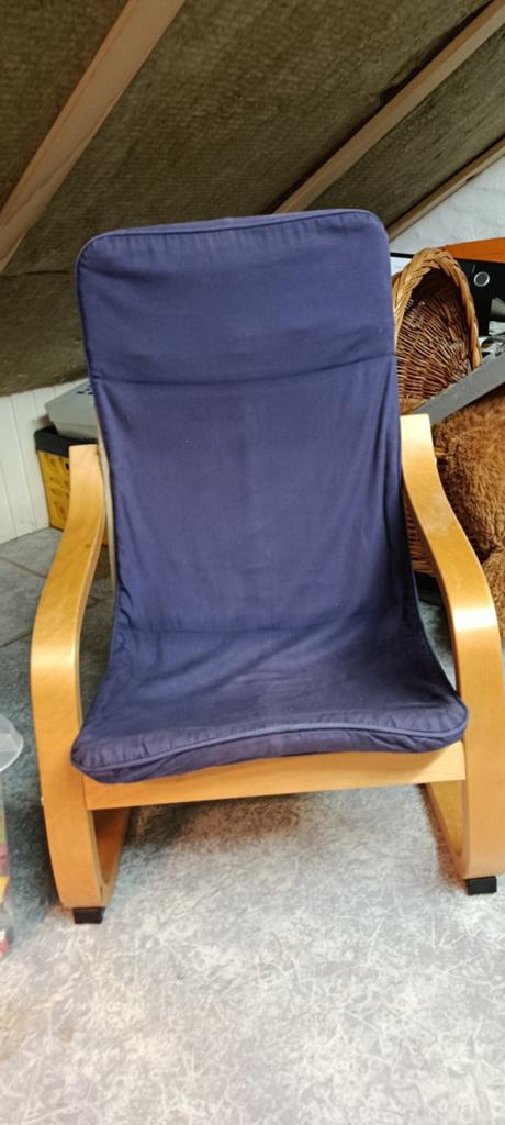 IKEA kinderfauteuil, Ophalen, Gebruikt, Modern, Scandinavisch, Blauw