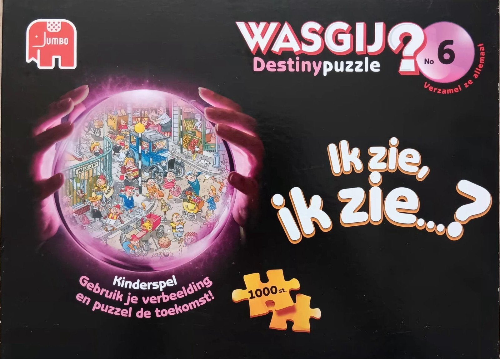 Wasgij puzzel 1000 stukjes. Destiny 6, Ophalen of Verzenden, 500 t/m 1500 stukjes, Zo goed als nieuw