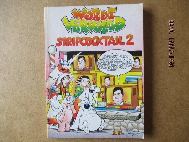 adv4927 wordt vervolgd stripcocktail 2, Eén stripboek, Ophalen, Gelezen