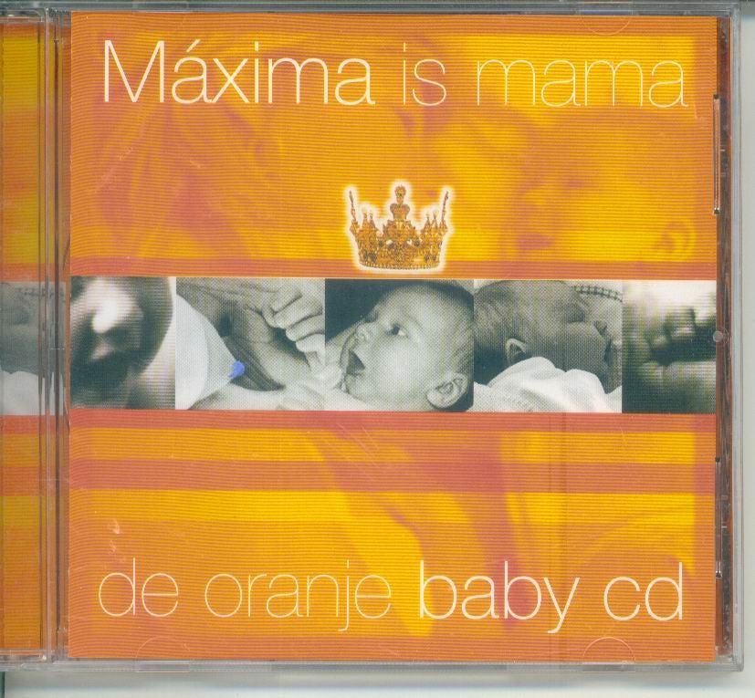 cd van Maxima is Mama - De oranje baby cd, Verzenden, Zo goed als nieuw, Levenslied of Smartlap