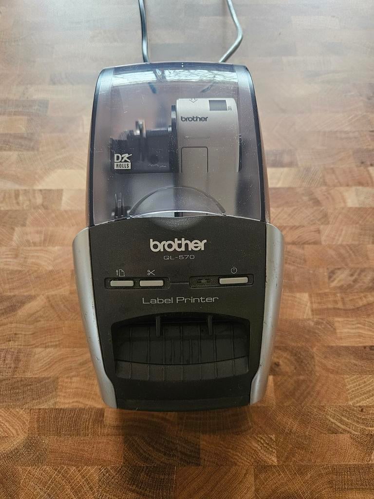 Brother QL-570 Labelprinter - Zo goed als nieuw, Ophalen of Verzenden