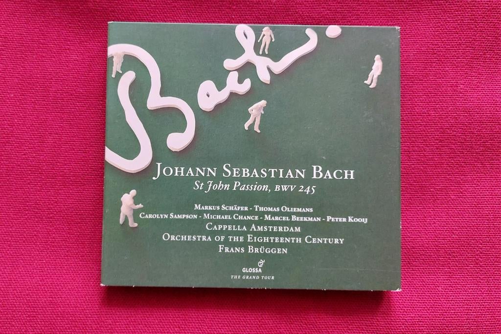 J.S. Bach: St John Passion BWV 245 - Frans Brüggen (CD), Boxset, Ophalen of Verzenden, Zo goed als nieuw, Barok
