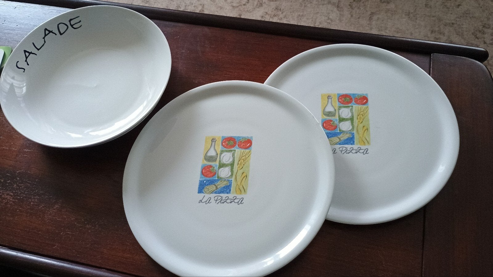 diverse servies gratis, Ophalen, Glas, Overige stijlen, Bord(en)