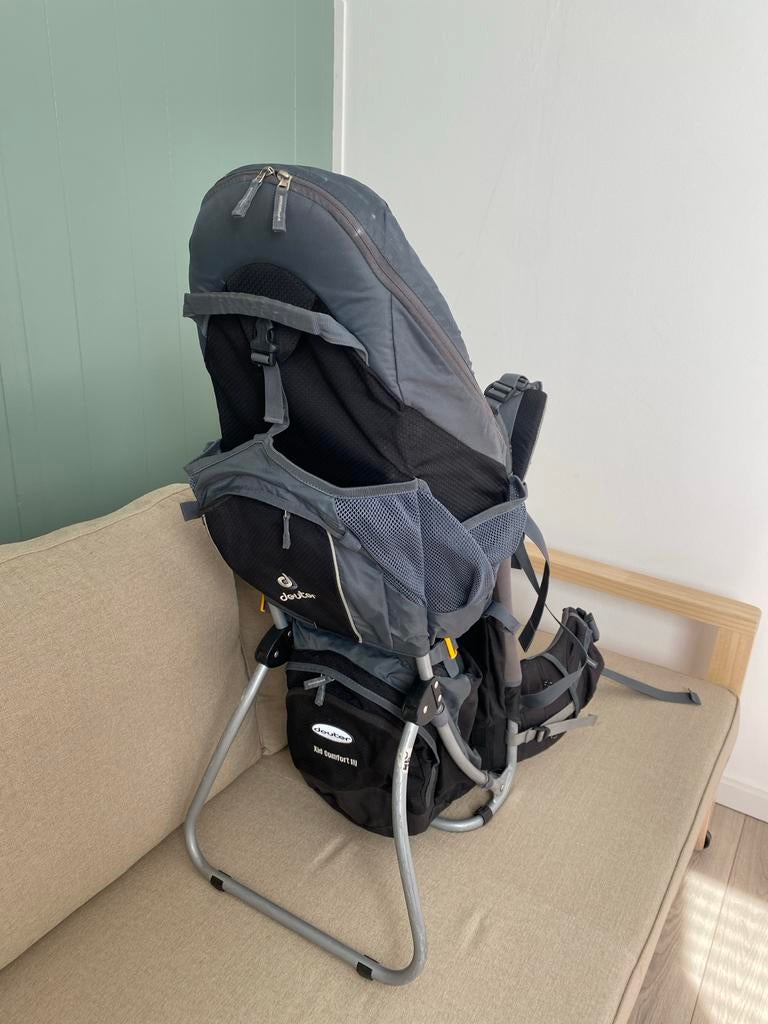 Deuter Kid Comfort III Wandelrugzak / Babydrager, Gebruikt, Overige typen, Rug, Ophalen