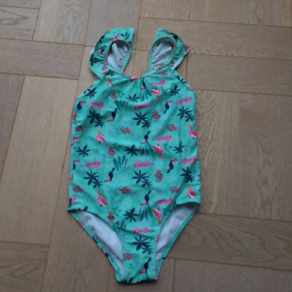 NIEUW vrolijk jungle badpakje van Hema 122/128, Meisje, Badpak, Nieuw, Hema