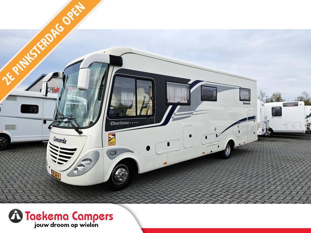 Concorde Charisma 840L/fransbed/hefbed/iveco/alle-opties, Caravans en Kamperen, Campers, Concorde, Bedrijf, Diesel, Overige merken