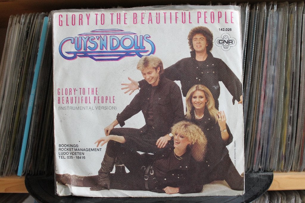 7" Single Guys 'n' Dolls - Glory To The Beautiful People + I, Gebruikt, 7 inch, Ophalen of Verzenden, Pop