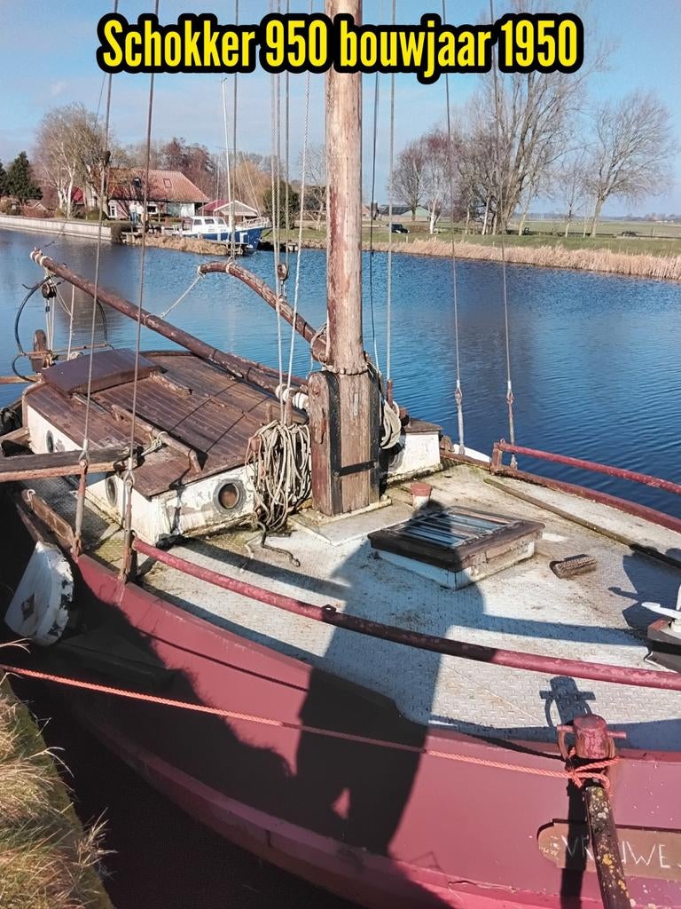 Schokker 950 uit 1950, Watersport en Boten, Accessoires en Onderhoud, Ophalen of Verzenden, Gebruikt