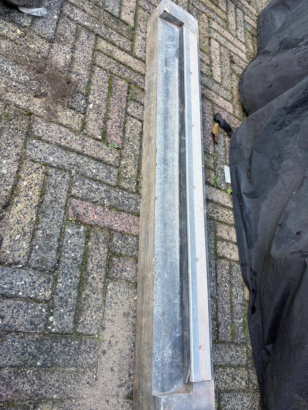 Hardstenen dorpel 97,5x12x9 cm, Gebruikt, 80 tot 100 cm, Overige typen, Minder dan 200 cm