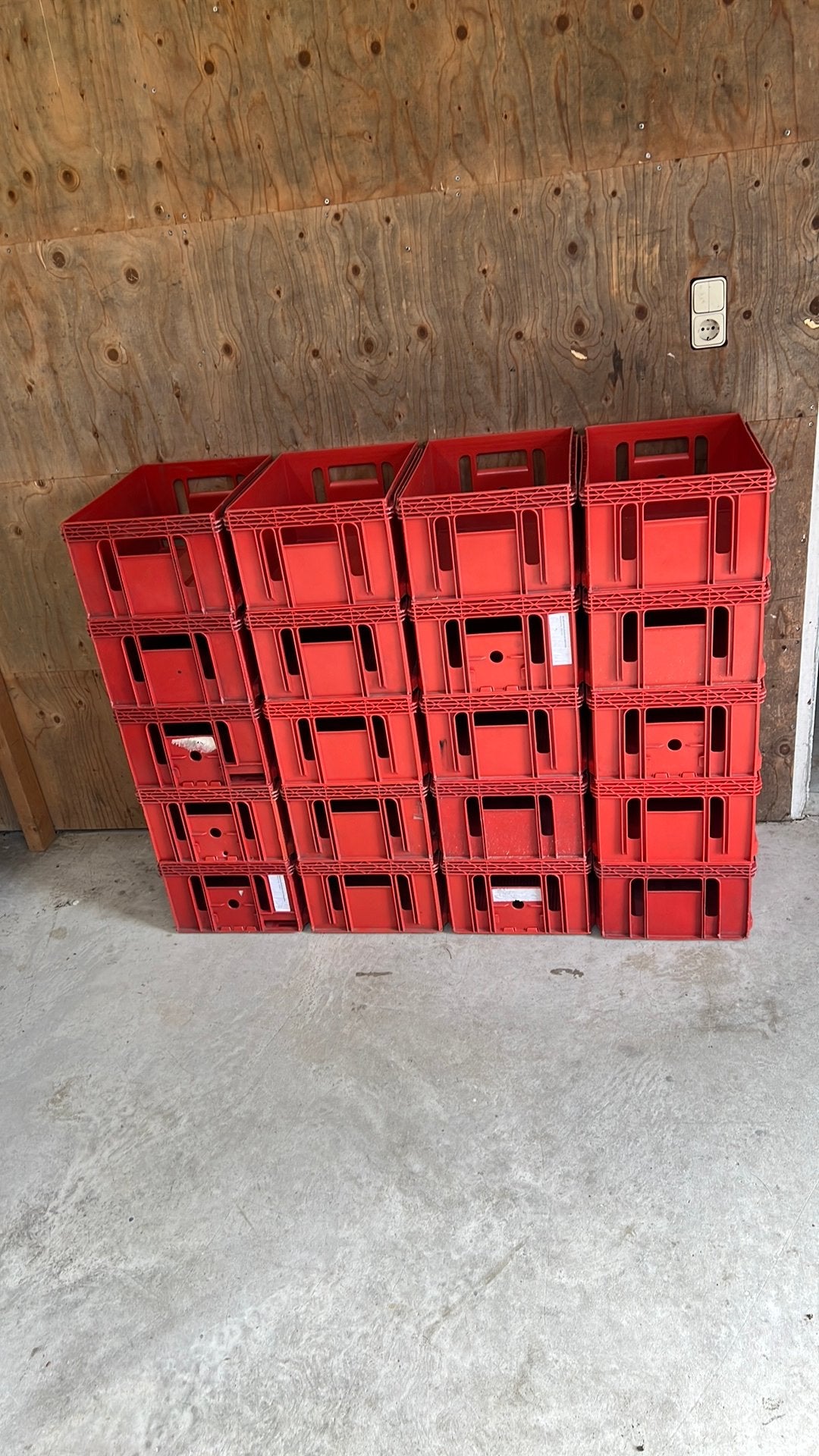 20 kunstof post bakjes /kratjes, Ophalen, Gebruikt, Minder dan 35 cm, Minder dan 50 cm