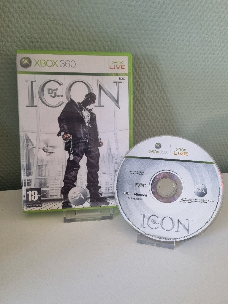 Xbox 360 - Icon Def Jam, Muziek, Gebruikt, Vanaf 18 jaar, 1 speler