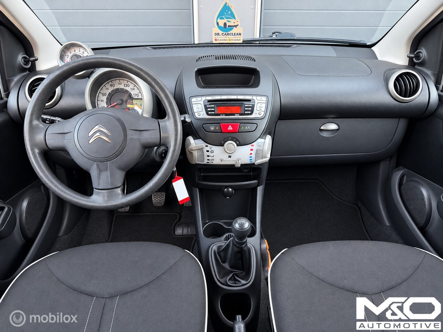 Citroen C1 1.0 EXCLUSIVE | BLACK EDITION | LED | AIRCO, Voorwielaandrijving, Stof, Gebruikt, Zwart
