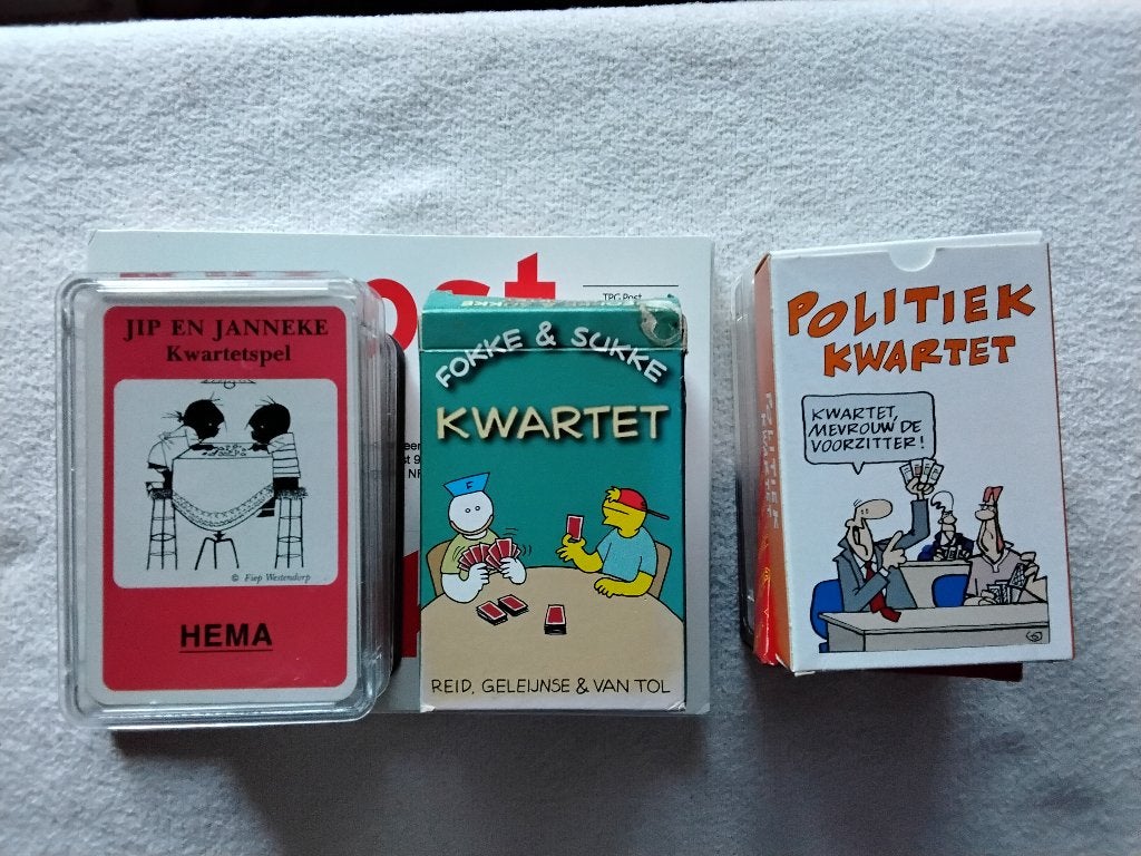 diverse kwartetten, Verzamelen, Ophalen of Verzenden, Gebruikt, Kwartet(ten)