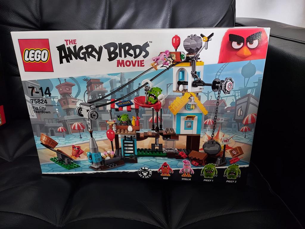 Te koop: Lego Angry Birds Pig City Teardown 75824, Ophalen of Verzenden, Nieuw, Complete set, Lego