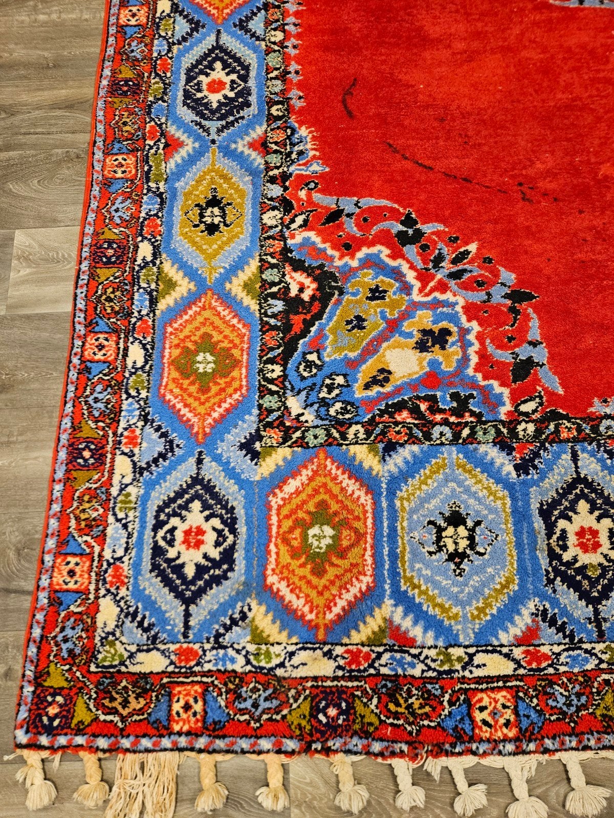 Handgeknoopt Berber Tapijt. Prachtige volle kleuren! Weg=Weg, 200 cm of meer, Ophalen of Verzenden, Zo goed als nieuw, 200 cm of meer
