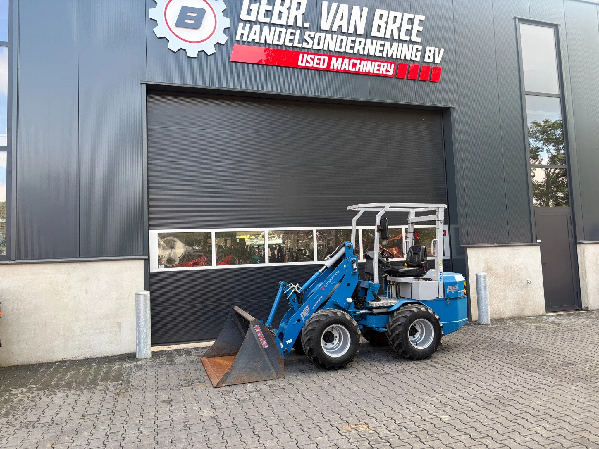 Quappen A27X minishovel/shovel (bj 2010), Wiellader of Shovel