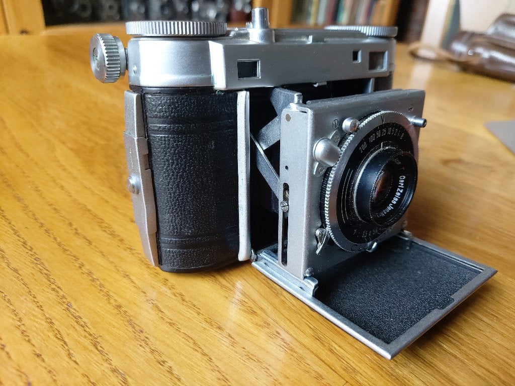 camera Certo Super Dollina 2  met Tessar objectief., Ophalen of Verzenden, Gebruikt, Compact, Overige Merken