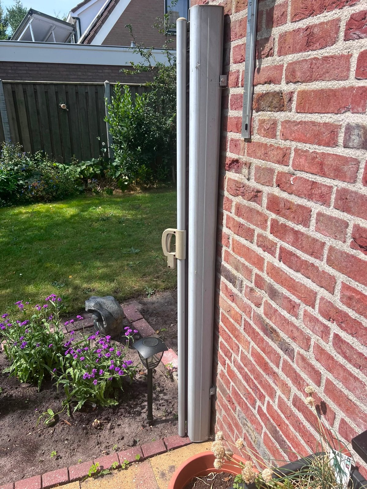 Zijscherm/Windscherm voor terras of tuin, Ophalen, Gebruikt, Overige typen, 150 tot 300 cm