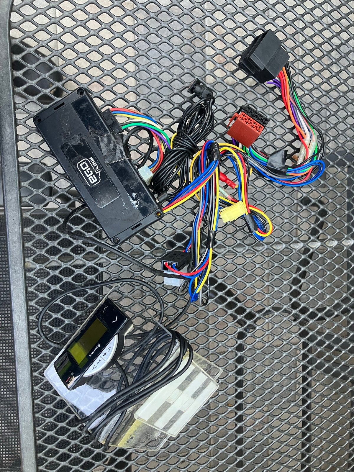 Ego Flash Funkwerk Carkit met display en bekabeling, Ophalen of Verzenden, Gebruikt