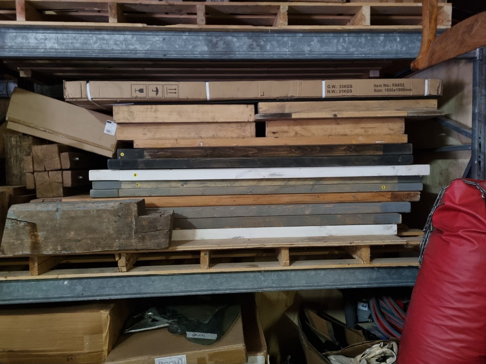 Partij tafelbladen, Doe-het-zelf en Verbouw, Hout en Planken, Ophalen of Verzenden, Vuren, 50 mm of meer, Balk