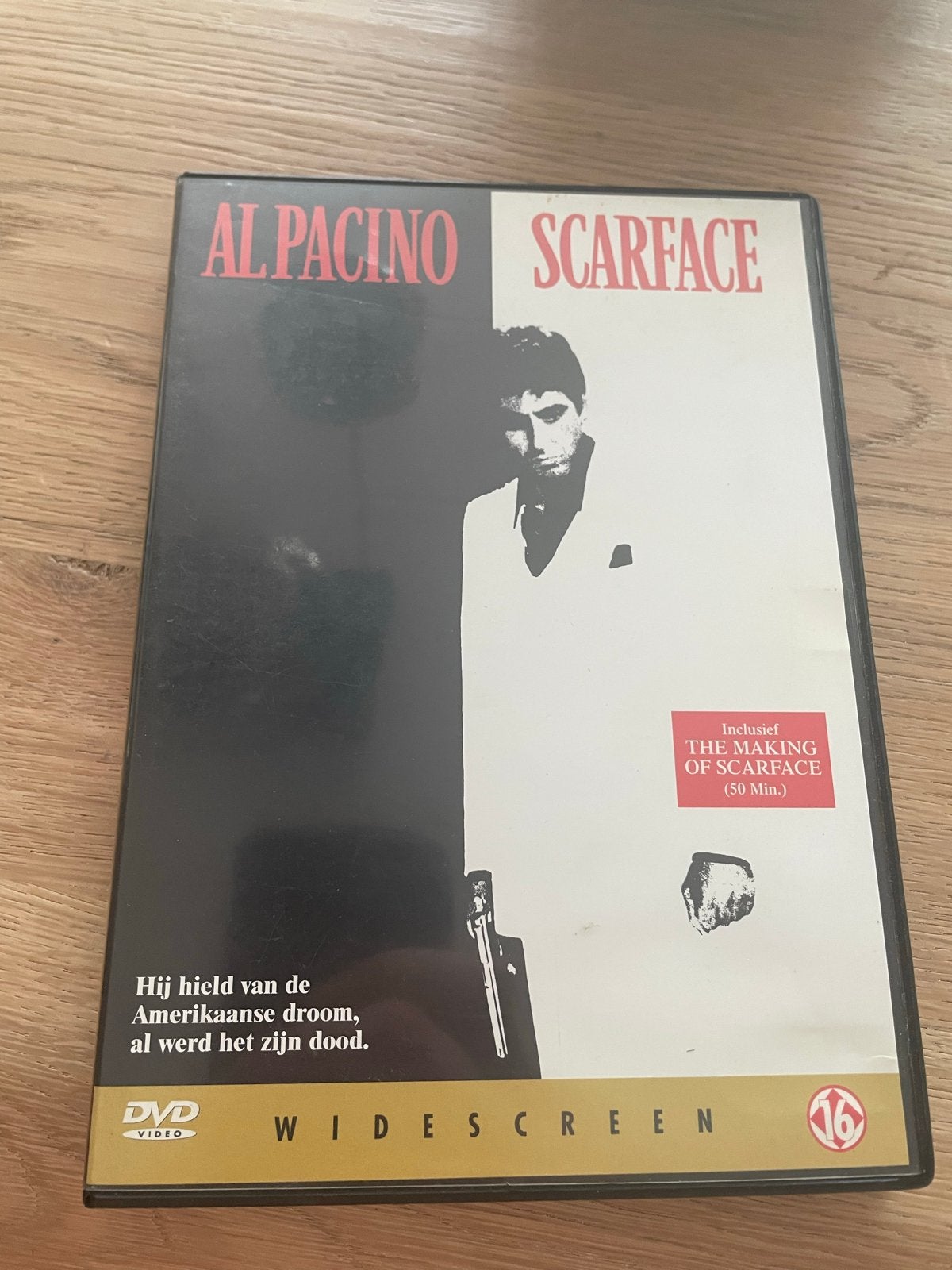 Scarface DVD - Al Pacino Misdaadklassieker, Maffia en Misdaad, Vanaf 16 jaar, Nederlands, Ophalen of Verzenden