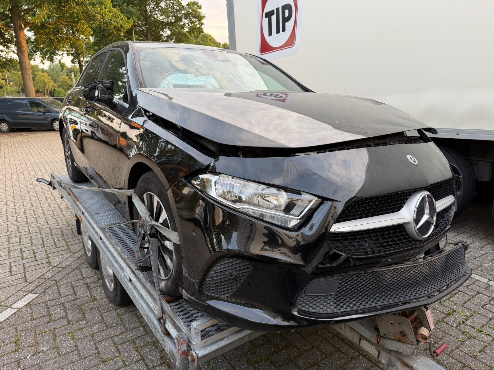 Mercedes a-klasse A200 Automaat 60.000KM! 2019 Koelers OK, Auto diversen, Ophalen of Verzenden, Zilver of Grijs, Benzine