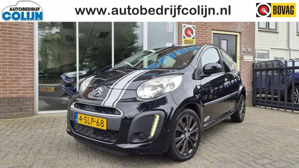 Citroën C1 1.0 Collection GT, Leder, Bluetooth, Airco, LM v, Keurmerk '100% Onderhouden', Euro 5, Gebruikt, 4 stoelen