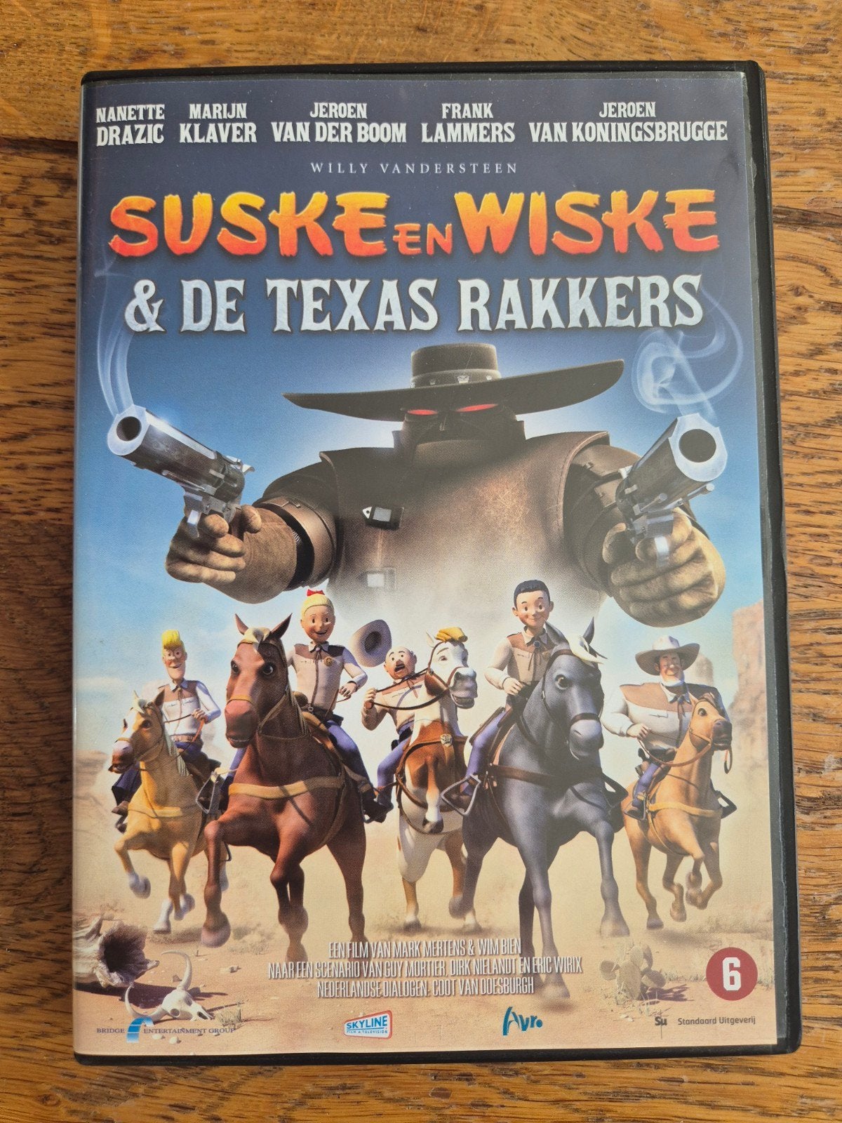 Suske en Wiske & De Texas Rakkers DVD, Cd's en Dvd's, Europees, Animatie, Nederlands, Zo goed als nieuw