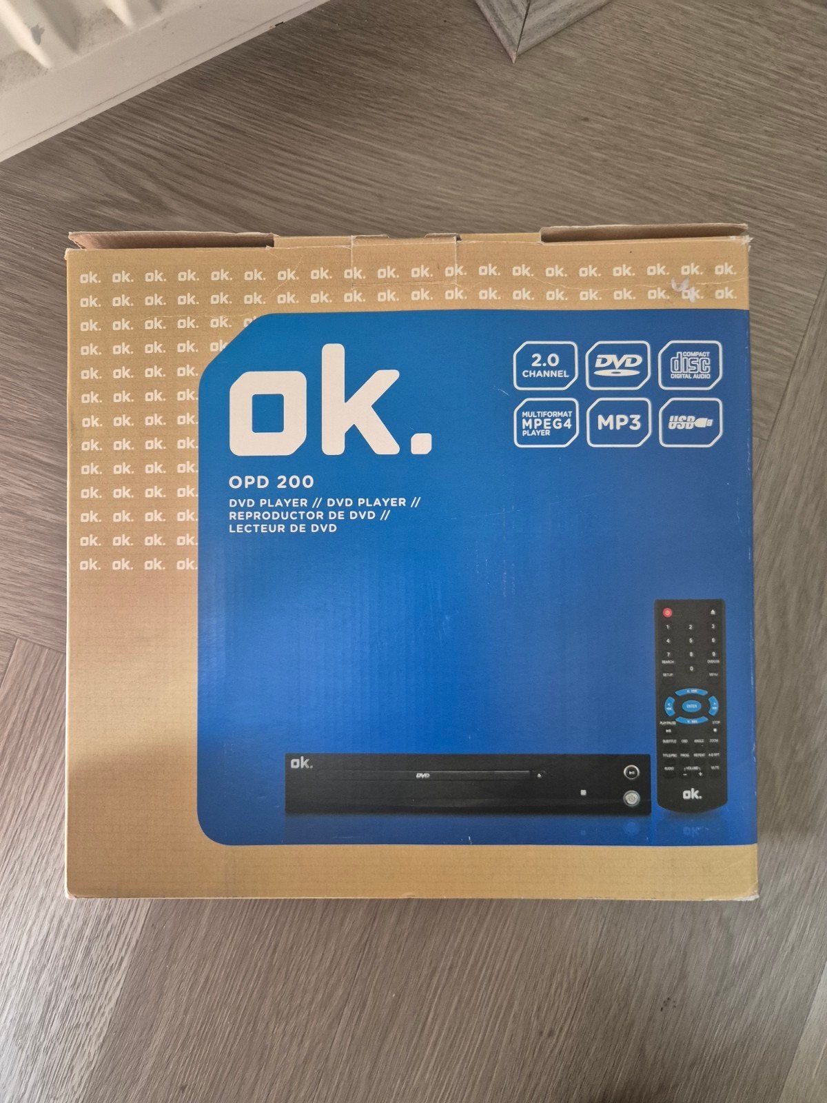 OK. OPD 200 DVD-speler - Nieuw in doos, Ophalen of Verzenden, Nieuw, Dvd-speler, Overige merken