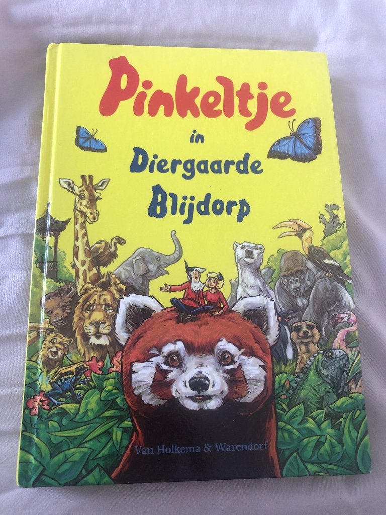 Boek Pinkeltje in Diergaarde Blijdorp, Ophalen of Verzenden, Gelezen, Van Holkema & Warendorf