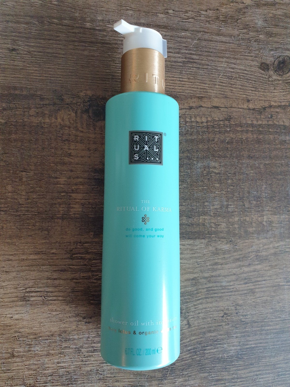 Rituals The Ritual of Karma Douche Olie 200ml, Ophalen of Verzenden, Nieuw, Bad & Douche