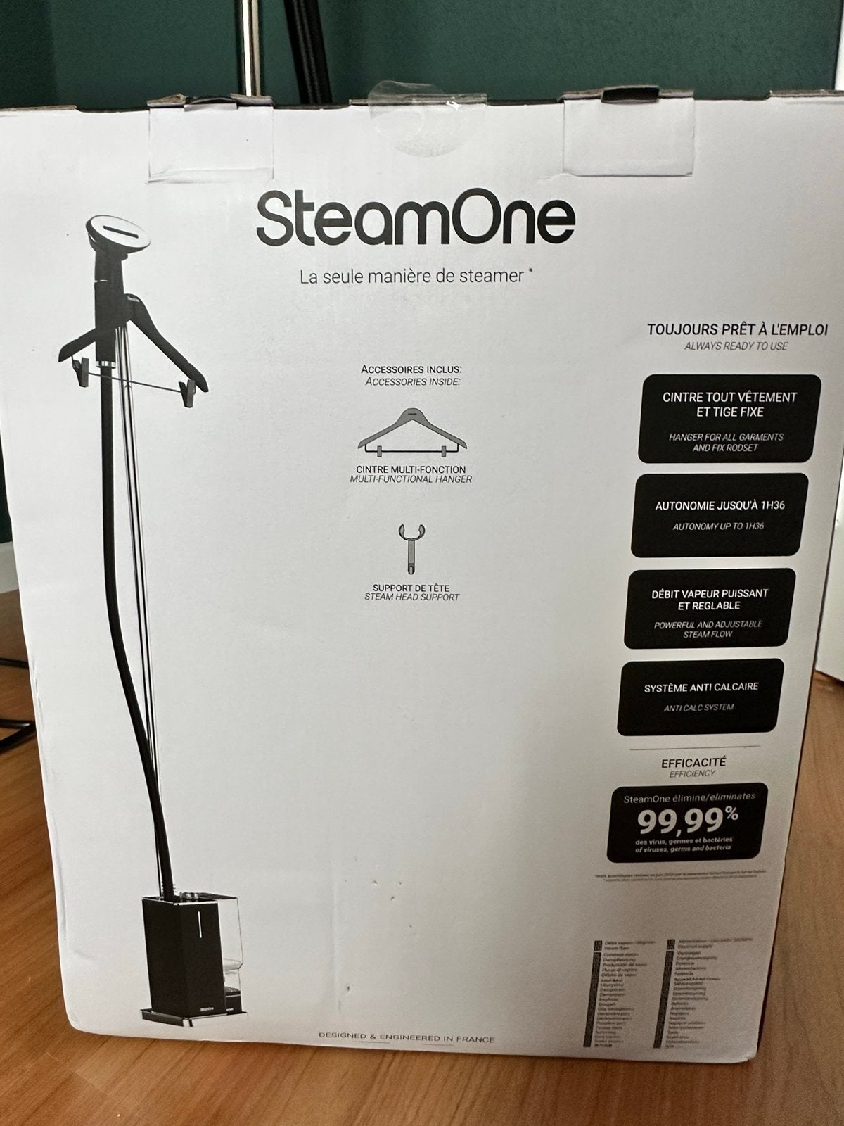 SteamOne George 2 Kledingstomer - Zo goed als nieuw, Ophalen of Verzenden, Zo goed als nieuw, Kledingstomer