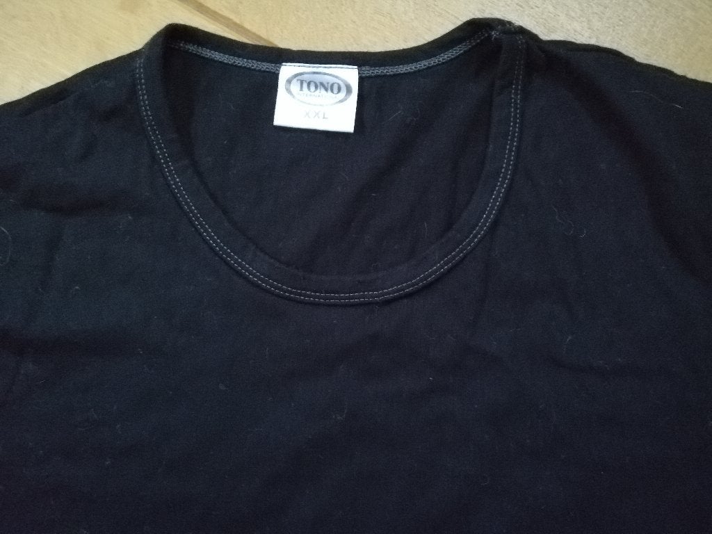 TONO International t- shirt zwart maat XXL, Zwart, Overige maten, Ophalen of Verzenden, Zo goed als nieuw