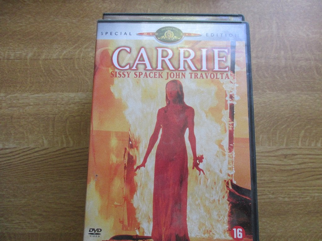 sissy spacek-john travolta: carrie (3), Alle leeftijden, Ophalen of Verzenden, Zo goed als nieuw