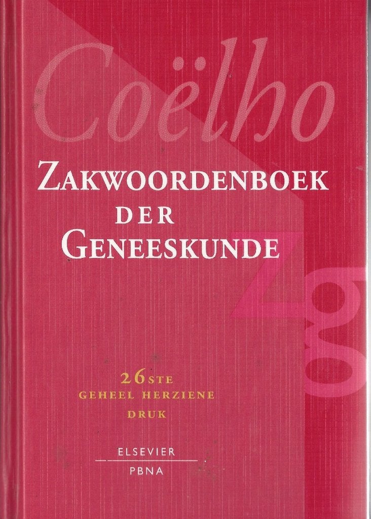 studieboek Coëlbo Geneeskunde Woordenboek., Ophalen of Verzenden, Alpha, Nieuw, HBO