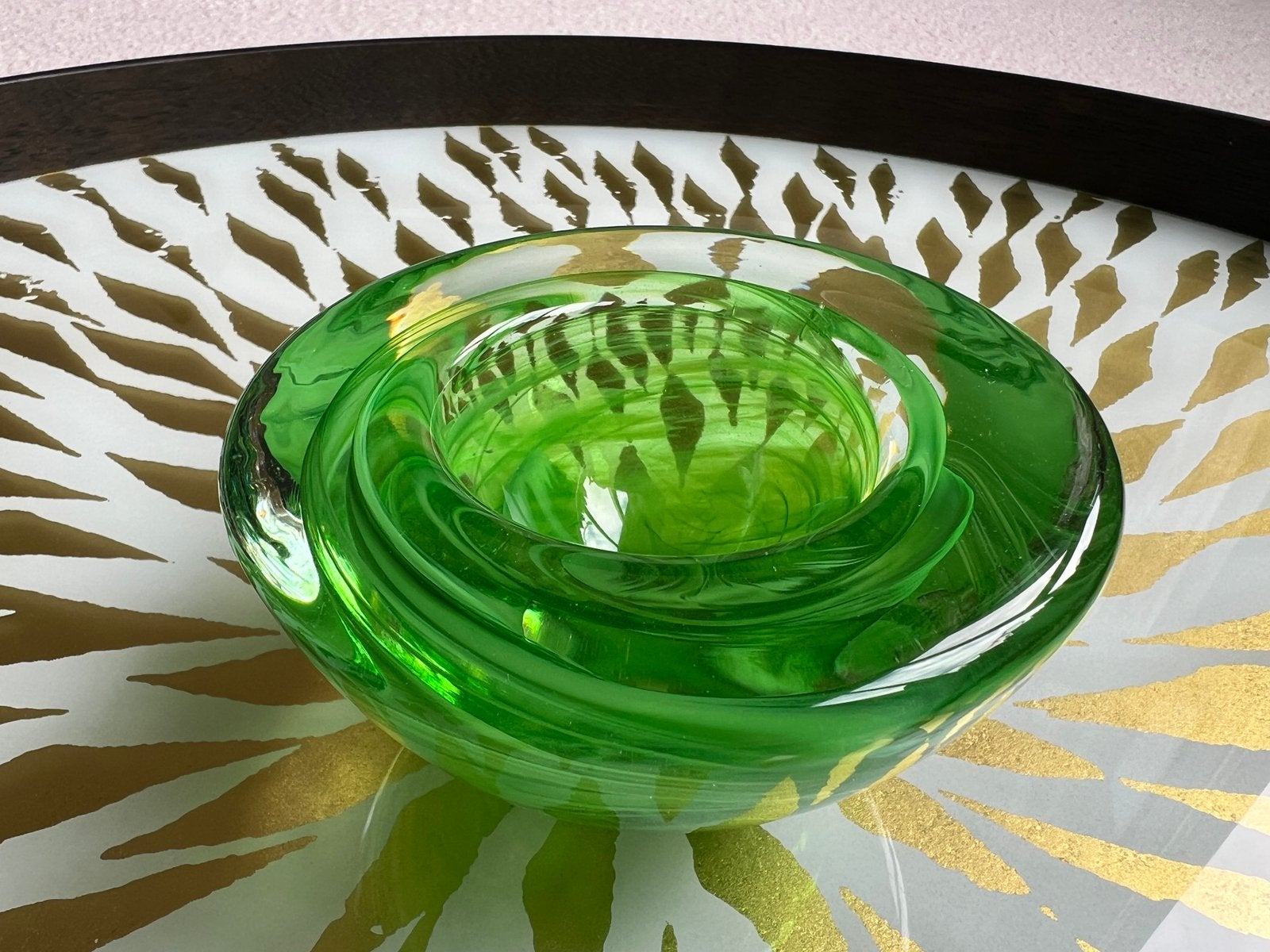 Kosta Boda atoll, Ophalen of Verzenden, Zo goed als nieuw, Overige materialen, Minder dan 25 cm