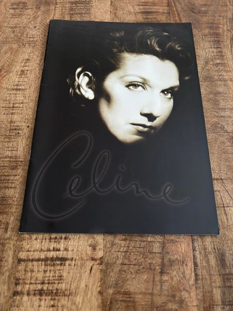 Celine Dion Falling Into You Tour Boek, Ophalen of Verzenden, Zo goed als nieuw, Artiest