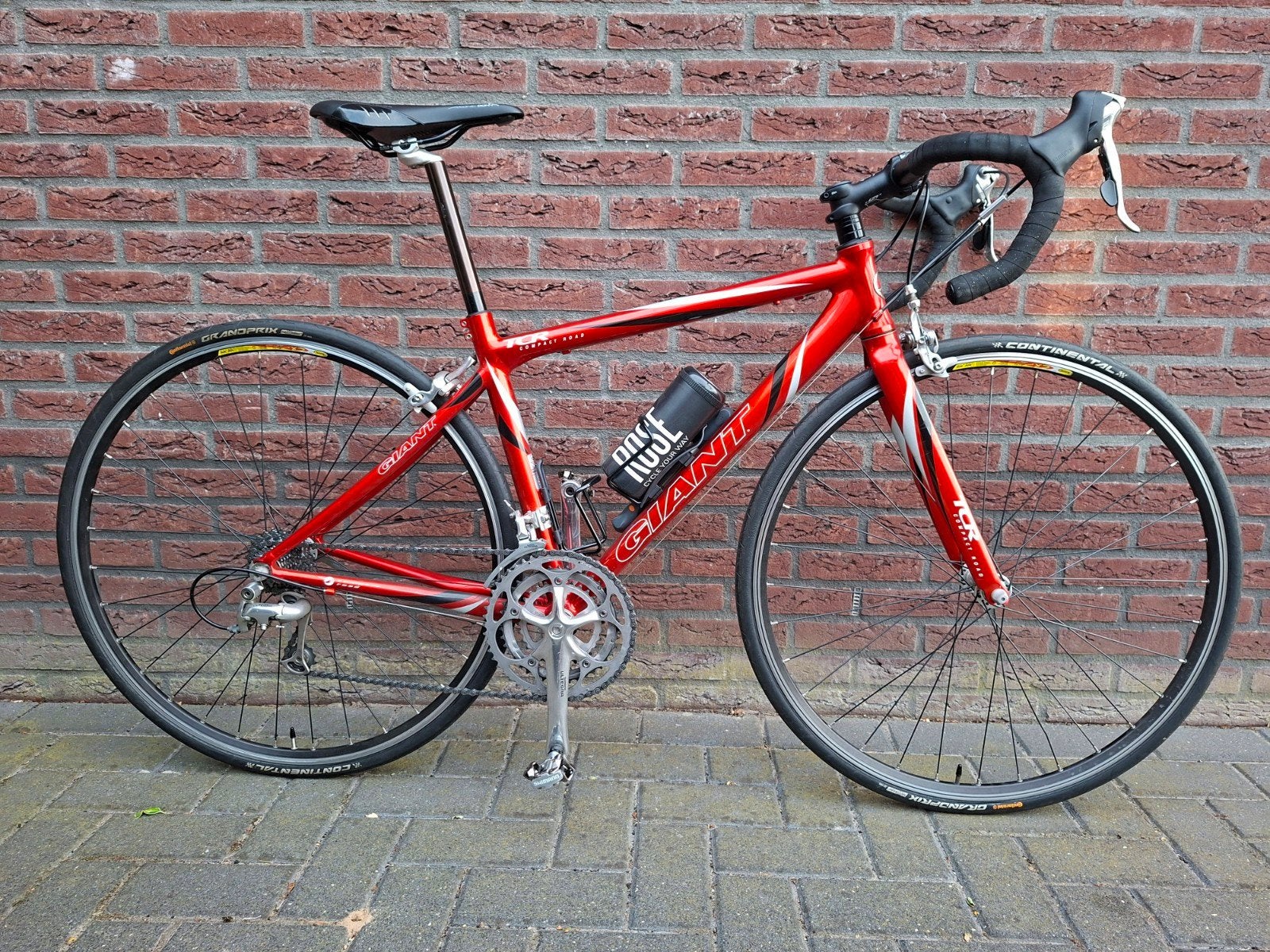Giant TCR compact road, racefiets, Fietsen en Brommers, Fietsen | Racefietsen, Ophalen, Aluminium, 10 tot 15 versnellingen, Giant