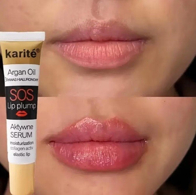 Arganolie SOS Lip Plumper Serum Minerale Oliën, Verzenden, Nieuw, Lippen