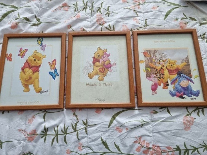 Winnie the Pooh schilderijtjes, Ophalen, Nieuw, Wanddecoratie
