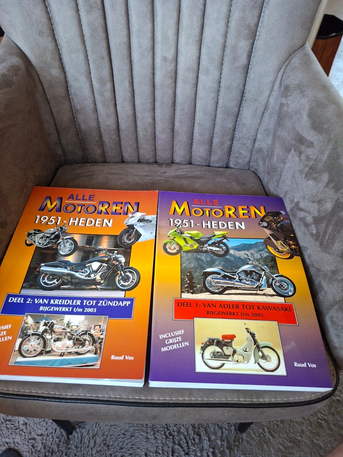 Alle Motoren 1951-Heden (2 delen) - Ruud Vos, Ophalen of Verzenden, Zo goed als nieuw