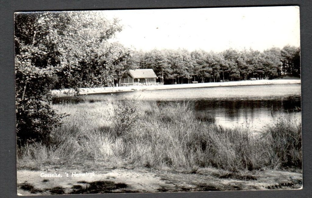 Oude Ansicht - Gasselte - 't Hemelrijk - Dr., Ophalen of Verzenden, 1940 tot 1960, Ongelopen, Drenthe