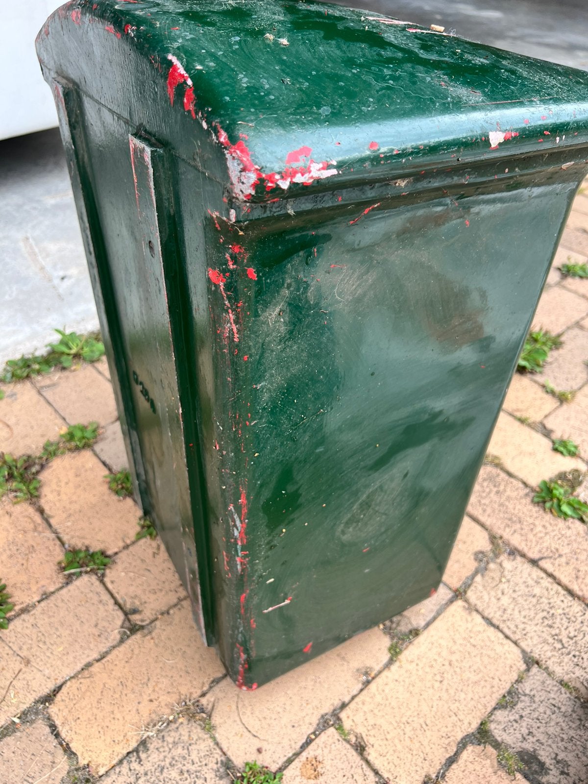 PTT brievenbus, Tuin en Terras, Brievenbussen, Ophalen, Gebruikt, Overige materialen, Staande brievenbus
